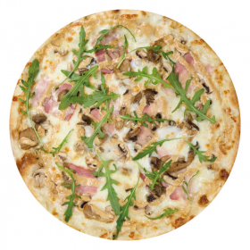 Пицца "Супер грибная с беконом"